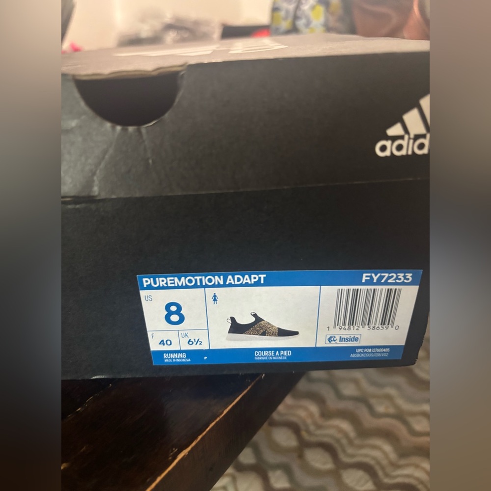 Adidas Black and Brown Athletic Shoes women